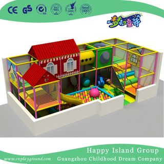Kindergarten Children Play Closed Small Indoor Playground (JD-hld130624)