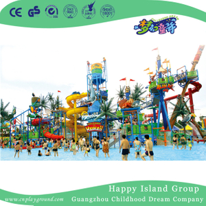Outdoor Commercial Large Family Water Park Playground (HHK-10601)