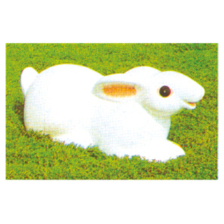 Outdoor Cartoon Rabbit Cartoon Animal Sculpture For Sale (HD-18910)