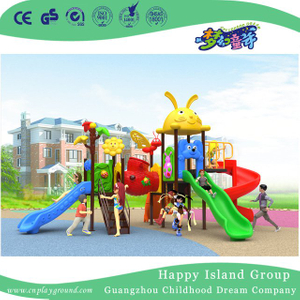 New Outdoor Cartoon Animal Roof Children Playground Equipment for Sale (H17-B5)