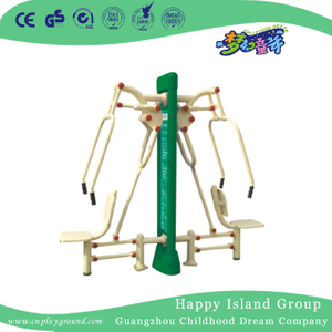 Outdoor Residential Exercise Equipment Double Stations Luxurious Sit and Push Training Equipment (HD-13407)
