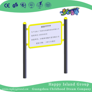 Outdoor Physical Exercise Equipment Fitness Instruction Board 