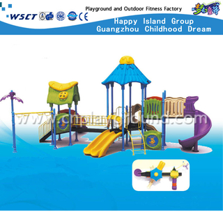 China Guangzhou GS Certified Outdoor Children Castle Galvanized Steel Playground (HA-08302)