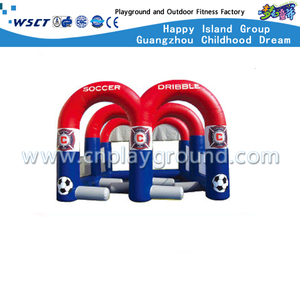 “M” Letter Design Outdoor Children Soccer Dribble Training Inflatable Sport Game (Hd-10005)