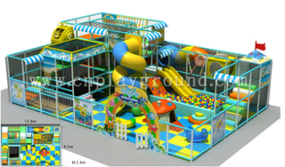 Small Indoor Ocean Naughty Castle for Sale(H13-1205)