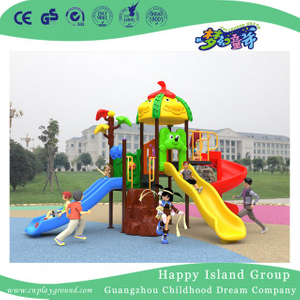 New Outdoor Cartoon Roof Children Playground Equipment with Mouse (H17-B3)